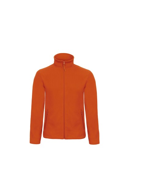 B&C Veste polaire Homme ID.501 orange citrouille personnalisable