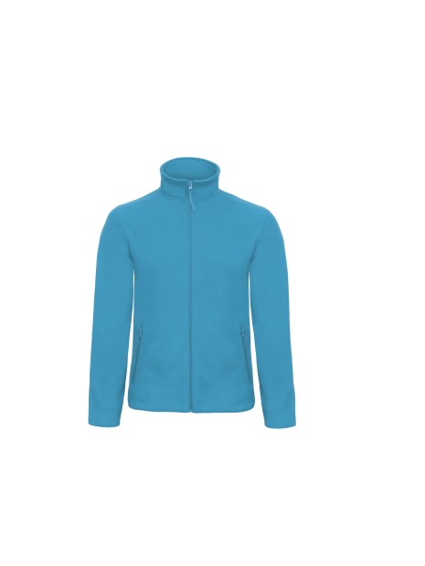 B&C Veste polaire Homme ID.501 bleu atoll personnalisable
