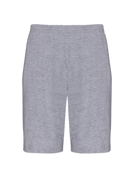 PROACT Short jersey sport gris oxford personnalisable