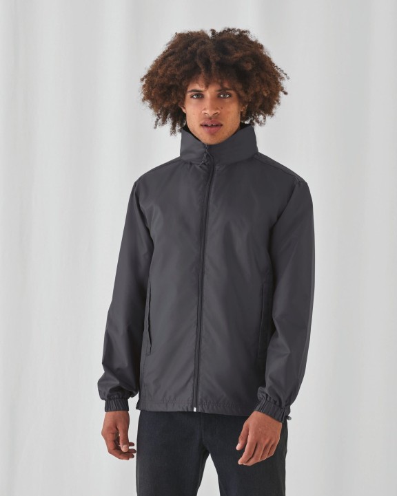 Veste personnalisable B&C Coupe-vent doublé tricot ID.601