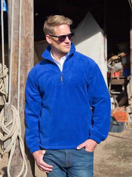 Laines polaires à personnaliser RESULT Polaire col zippé Polartherm™ 