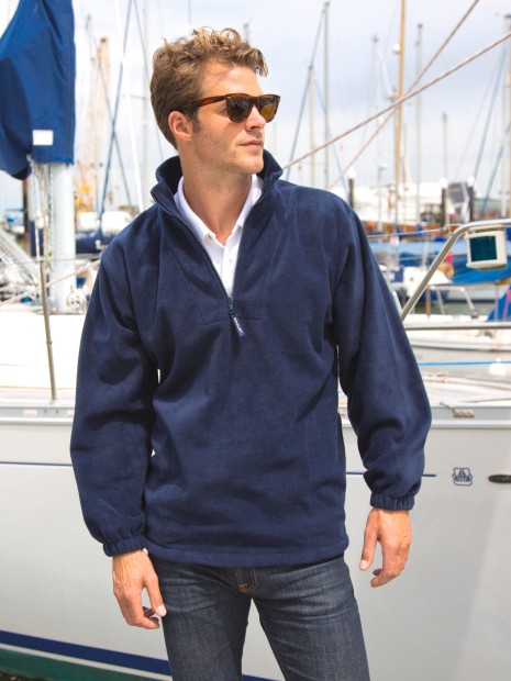 Laines polaires à personnaliser RESULT Polaire col zippé Polartherm™ 