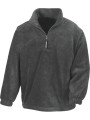 RESULT Polaire col zippé Polartherm™ gris oxford personnalisable