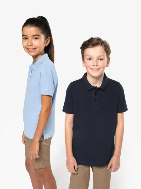 Polos à personnaliser KARIBAN Polo manches courtes enfant 