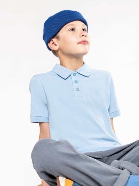 Polos à personnaliser KARIBAN Polo manches courtes enfant 