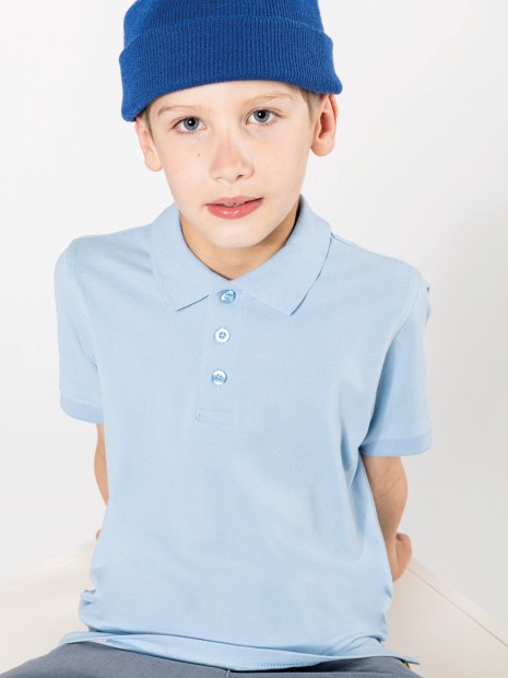 Polos à personnaliser KARIBAN Polo manches courtes enfant 