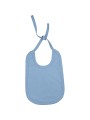 KARIBAN Bavoir coton bébé bleu ciel personnalisable