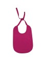 KARIBAN Bavoir coton bébé FUCHSIA personnalisable