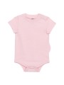 KARIBAN Body manches courtes bébé rose pâle personnalisable