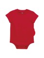 KARIBAN Body manches courtes bébé rouge personnalisable