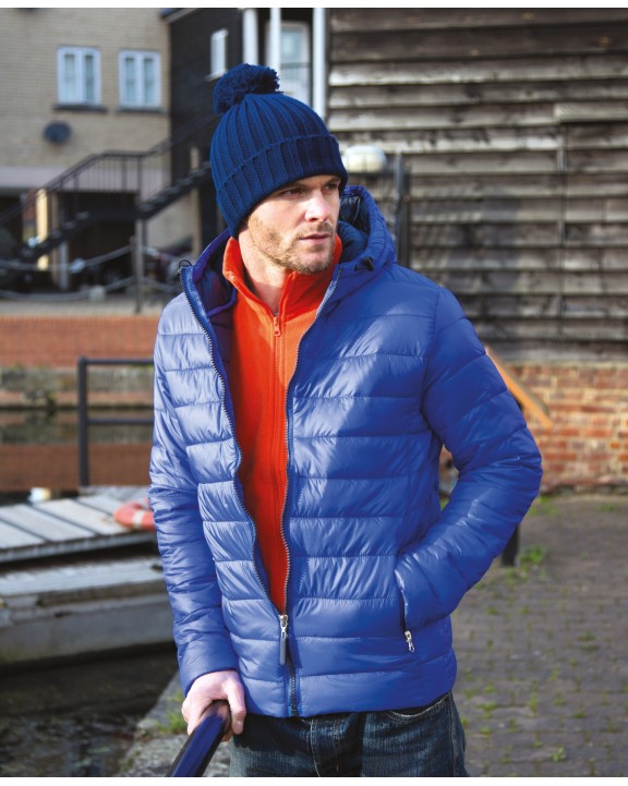Jas RESULT Mens Snow Bird jack met capuchon voor bedrukking &amp; borduring