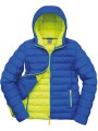 RESULT Doudoune femme Snowbird Ocean Blue / Lime Punch personnalisable