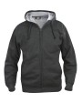CLIQUE Basic Hoody Full Zip Sweatshirt personalisierbar