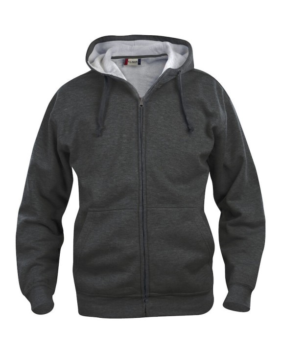 CLIQUE Basic Hoody Full Zip Sweatshirt personalisierbar
