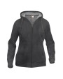 CLIQUE Basic Hoody Full Zip Women Sweatshirt personalisierbar