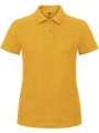 B&C Polo femme ID.001 CHILI GOLD personnalisable