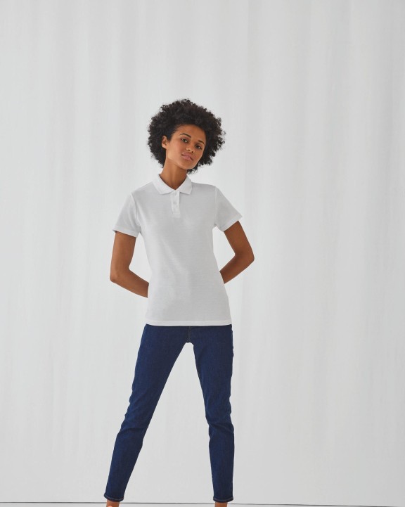 Poloshirt B&C Id.001 Ladies' Polo Shirt voor bedrukking &amp; borduring
