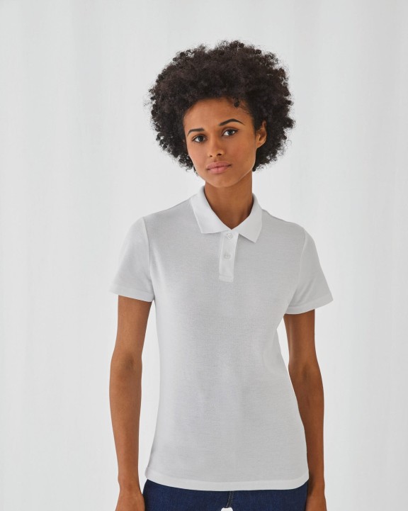 Poloshirt B&C Id.001 Ladies' Polo Shirt voor bedrukking &amp; borduring