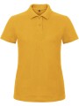 B&C Polo femme ID.001 CHILI GOLD personnalisable