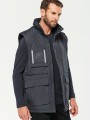 Vestes à personnaliser WK. DESIGNED TO WORK Parka workwear manches amovibles homme 