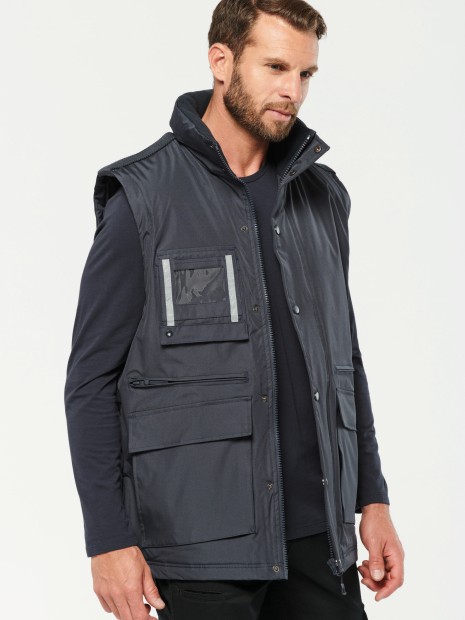 Vestes à personnaliser WK. DESIGNED TO WORK Parka workwear manches amovibles homme 