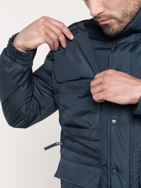 Vestes à personnaliser WK. DESIGNED TO WORK Parka workwear manches amovibles homme 