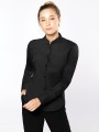 Chemises à personnaliser KARIBAN Chemise col mao manches longues femme 