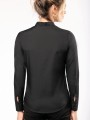 Chemises à personnaliser KARIBAN Chemise col mao manches longues femme 