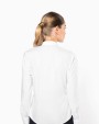 Hemd KARIBAN Damesblouse met "Mao" kraag lange mouwen voor bedrukking &amp; borduring