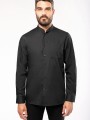 Chemises à personnaliser KARIBAN Chemise col mao manches longues 