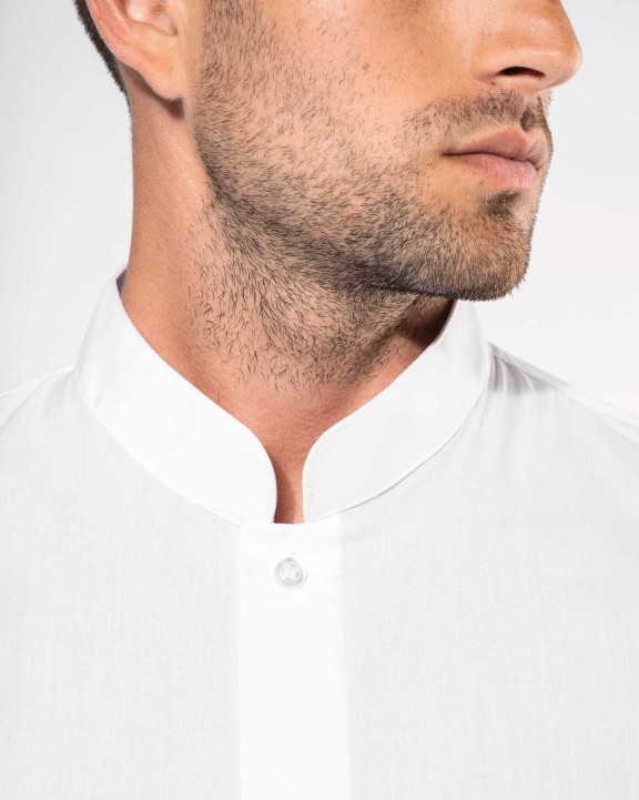 Chemise personnalisable KARIBAN Chemise col mao manches longues