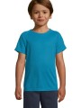 T-Shirts à personnaliser SOL'S Sporty Kids aqua