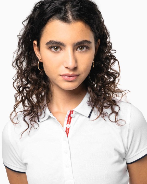 Poloshirt KARIBAN Damespolo korte mouwen voor bedrukking &amp; borduring