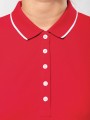 Polos à personnaliser KARIBAN Polo maille piquée manches courtes femme 