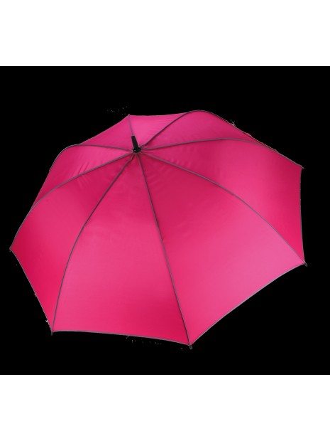 KIMOOD Parapluie de golf ouverture automatique fuchsia / slate grey personnalisable