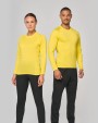 PROACT Langarm Doppelhaut T-Shirt. Schnelltrocknend T-Shirt personalisierbar
