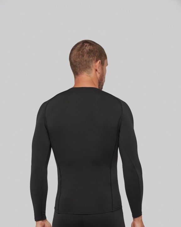 PROACT Langarm Doppelhaut T-Shirt. Schnelltrocknend T-Shirt personalisierbar