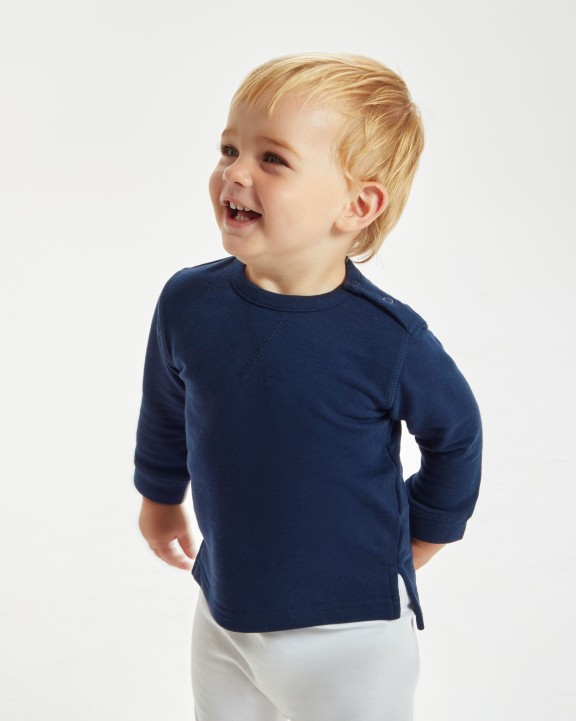 Article bébé personnalisable BABYBUGZ BABY SWEATSHIRT