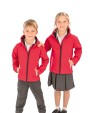 RESULT Kids Tx Performance Hooded Softshell Jacket Softshell personalisierbar
