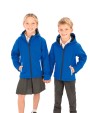 RESULT Kids Tx Performance Hooded Softshell Jacket Softshell personalisierbar