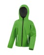 RESULT Kids Tx Performance Hooded Softshell Jacket Softshell personalisierbar