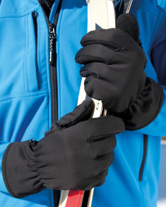 RESULT Softshell Thermal Glove Mütze, Schal & Handschuh personalisierbar