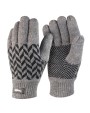 RESULT Pattern Thinsulate Glove Mütze, Schal & Handschuh personalisierbar