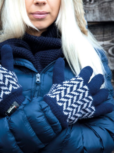 Bonnets, Écharpes & Gants à personnaliser RESULT Pattern Thinsulate Glove 