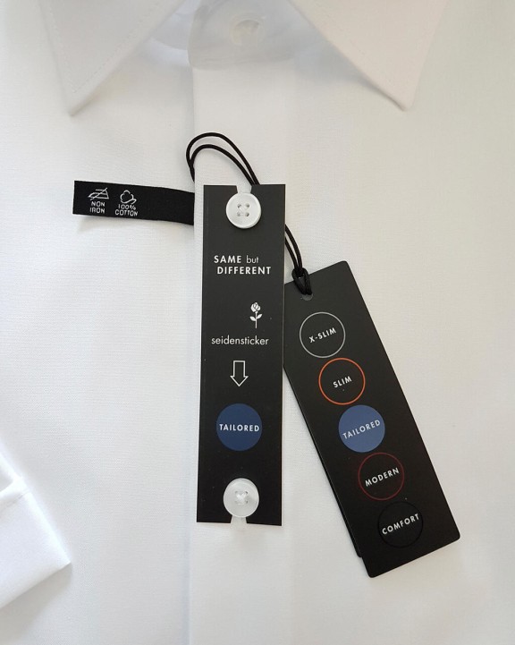 Hemd SEIDENSTICKER Seidensticker Shaped Fit 1/2 Business Kent voor bedrukking &amp; borduring