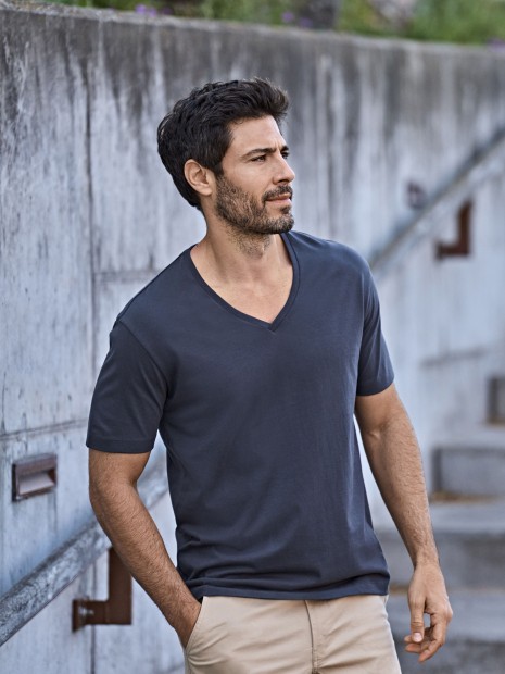 T-Shirts à personnaliser TEE JAYS FASHION V-NECK SOF TEE 