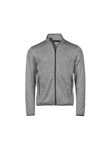 TEE JAYS OUTDOOR FLEECE gris chiné personnalisable