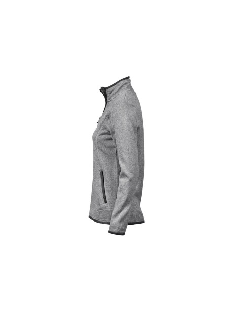 TEE JAYS WOMENS OUTDOOR FLEECE gris chiné personnalisable