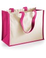 WESTFORDMILL Printers'' jute classic shopper Tote Bag personalisierbar