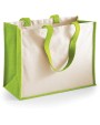 WESTFORDMILL Printers'' jute classic shopper Tote Bag personalisierbar
